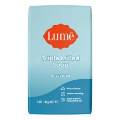 Lume Triple Milled Bar Soap - Rich Moisture & Gentle Cleansing - Formulated Whout Parabens or Phthalates. it